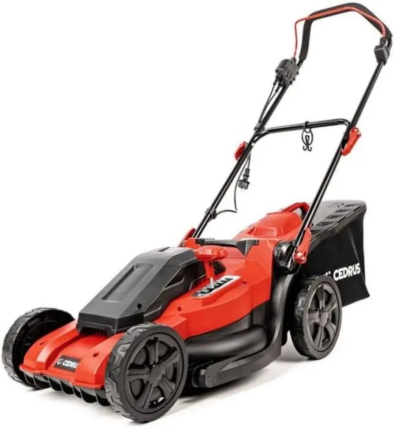 Tondeuse à gazon électrique 1800W, 40cm, avec panier 45L et mulching