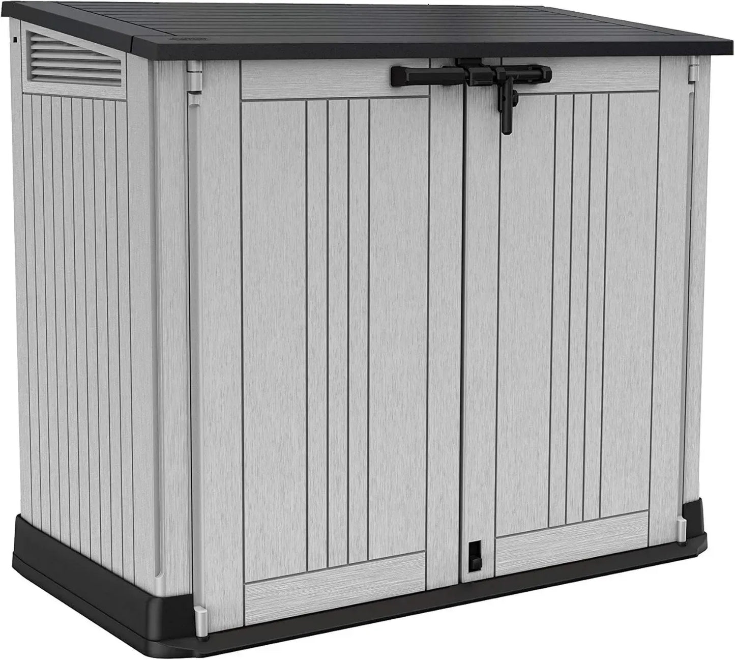 Abri de Jardin Keter Nova, 132x71,5x113,5 cm, Gris Clair et Foncé