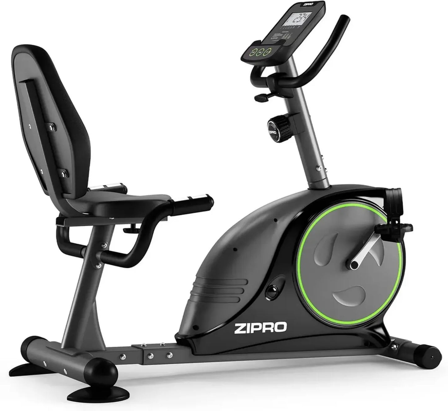 Vélo d'exercice magnétique Zipro Easy pour domicile, capacité 150 kg, alimentation à piles