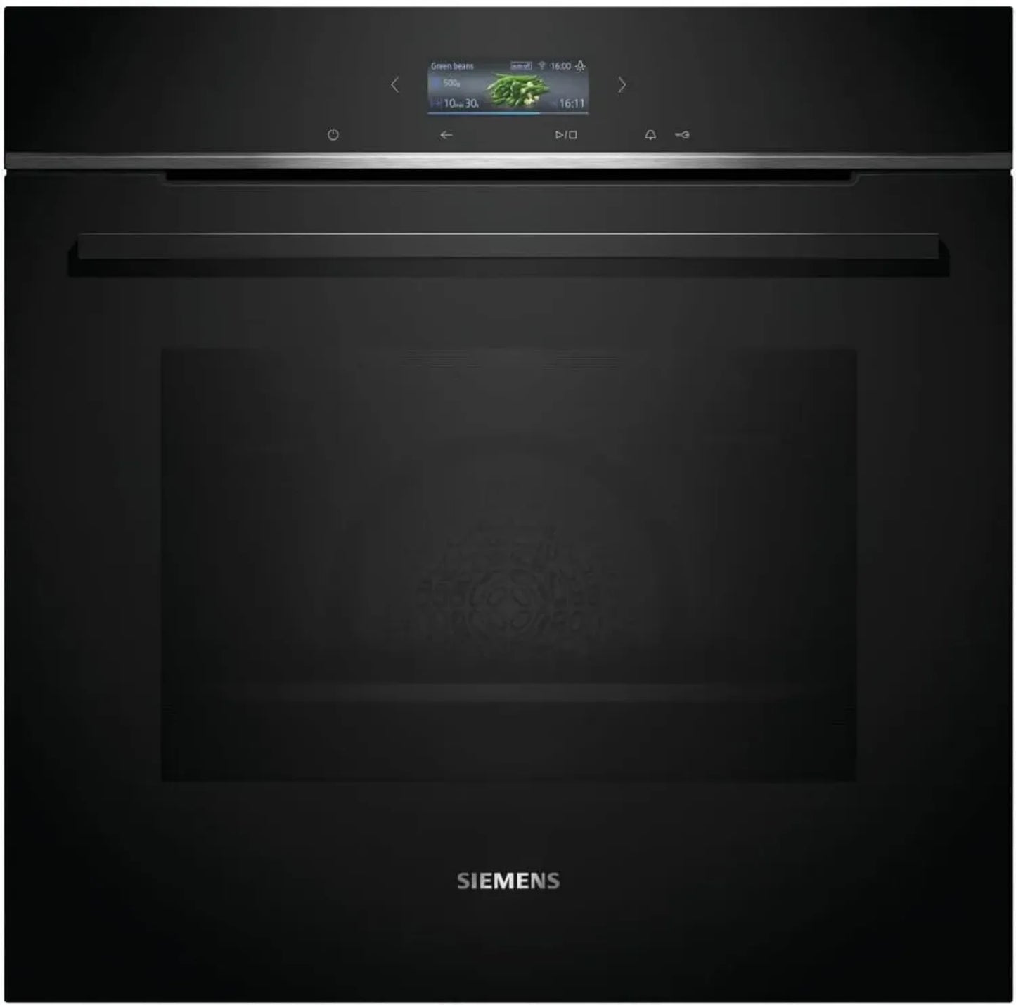 Siemens iQ700 Four Encastrable 60x60 cm Noir - Nettoyage Automatique, Air Fry, Programmes Intelligents