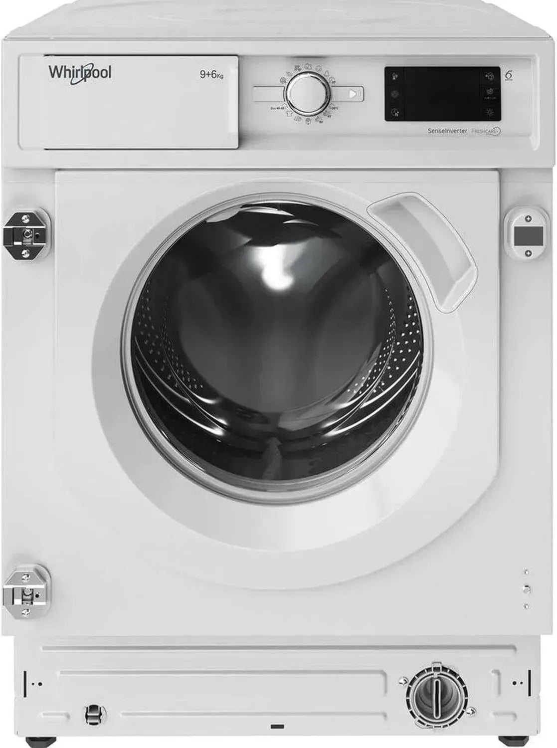 Lave-linge séchant intégré Whirlpool BI WMWG 91485 EU, charge frontale, blanc