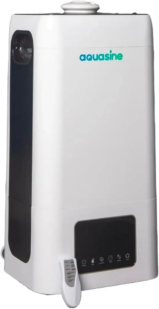 Humidificateur Ionique 24 L Silencieux - Grand Réservoir pour 120 m², Purification et Diffusion d'Humidité