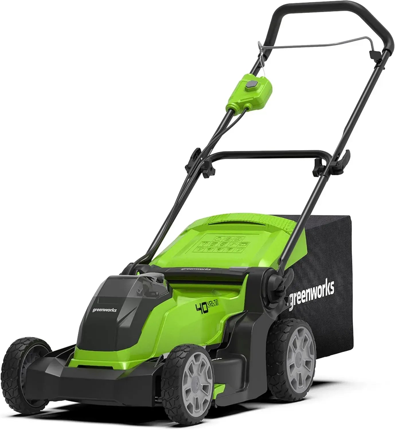 Tondeuse Sans Fil Greenworks 40V, 41cm pour Pelouses 500m², Sac 50L, Garantie 3 Ans