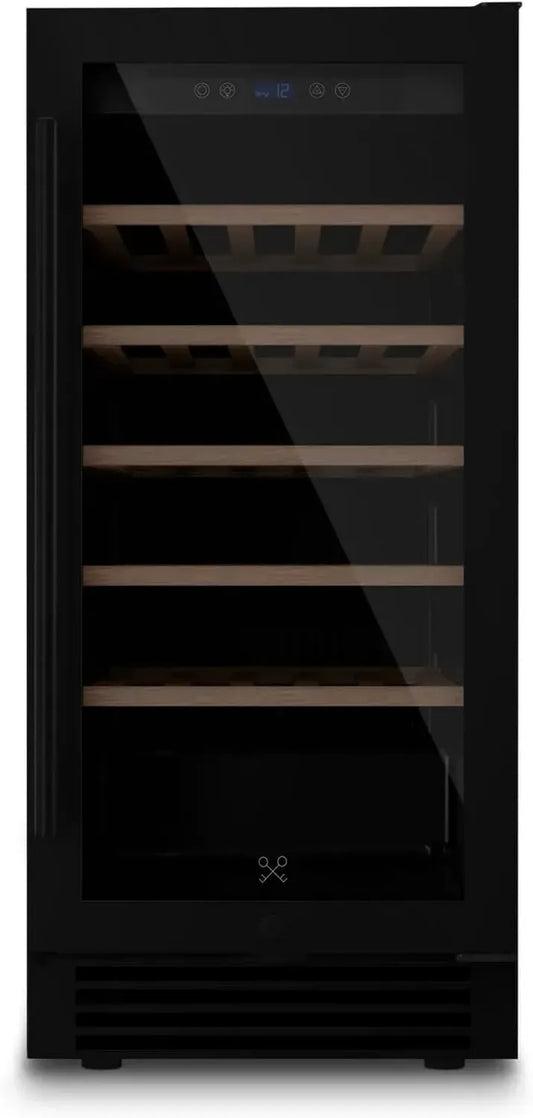 Cave à Vin Intégrée 32 Bouteilles, Capacité 82L, Design Élégant, Température 5-20°C, Protection Anti-UV