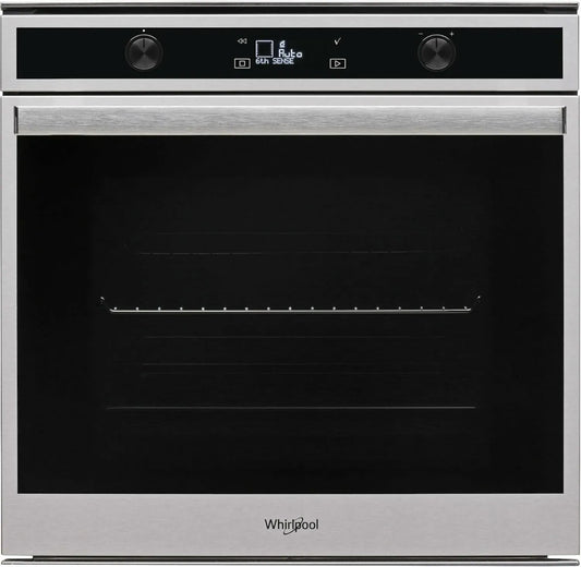 Four Pyrolyse Whirlpool Inox 73L avec Porte Froide et Rails Téléscopiques