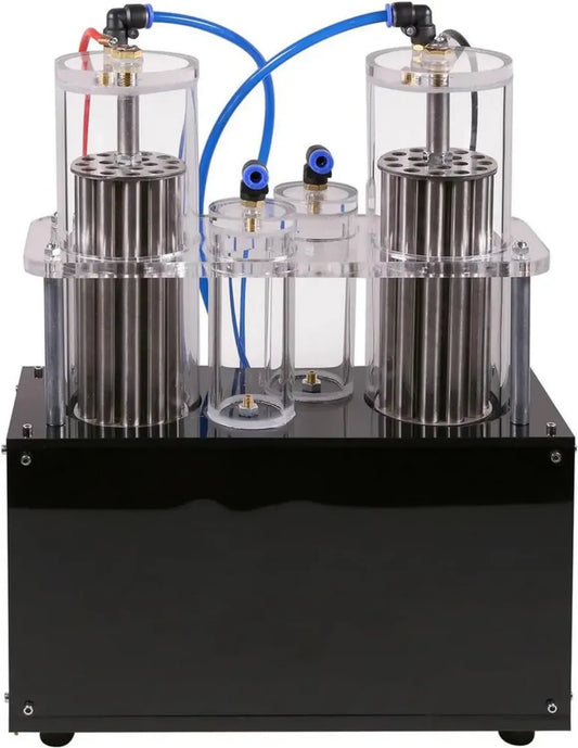 Générateur d'Hydrogène et d'Oxygène par Électrolyse avec Double Sortie d'Air pour Laboratoire