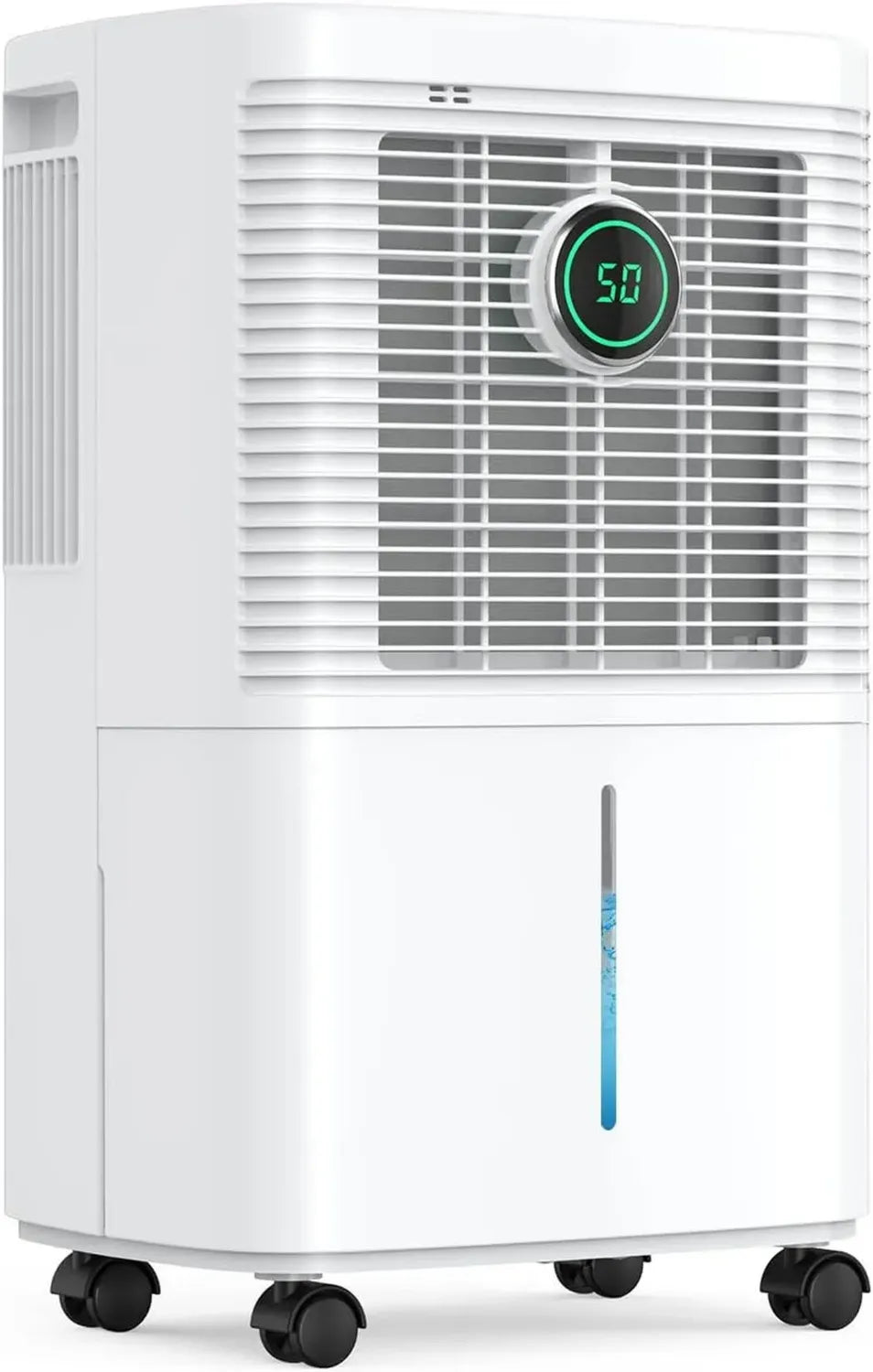 Déshumidificateur d'Air 16L/Jour avec Affichage Numérique, 3 Modes, Réservoir 1,8L, Ultra Silencieux 35 dB, Minuterie 24h, Pour Maison et Contre Moisissures